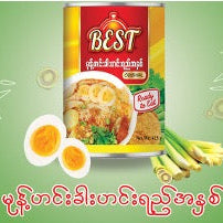 မုန့်ဟင်းခါး  Best – Mont Hin Kha   (460g x 24pcs) $4.50
